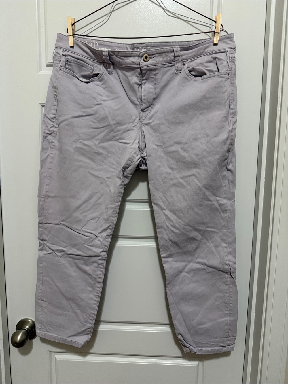Loft Lavender Casual Jeans size 14 Petite